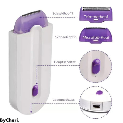 FINISHING TOUCH HAIR EPILATOR - Smooth Skin Anytime, Anywhere