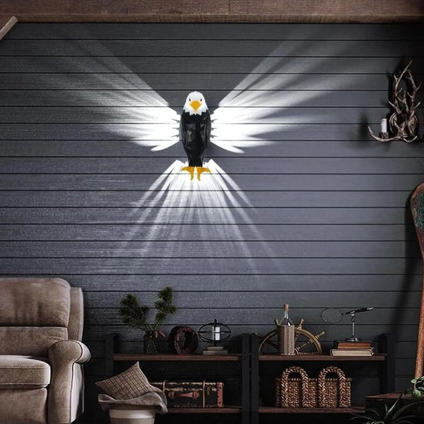🦅 Majestic Eagle Wall Light