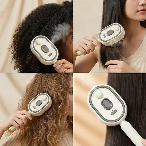 Electric Spray Retractable Air Cushion Comb