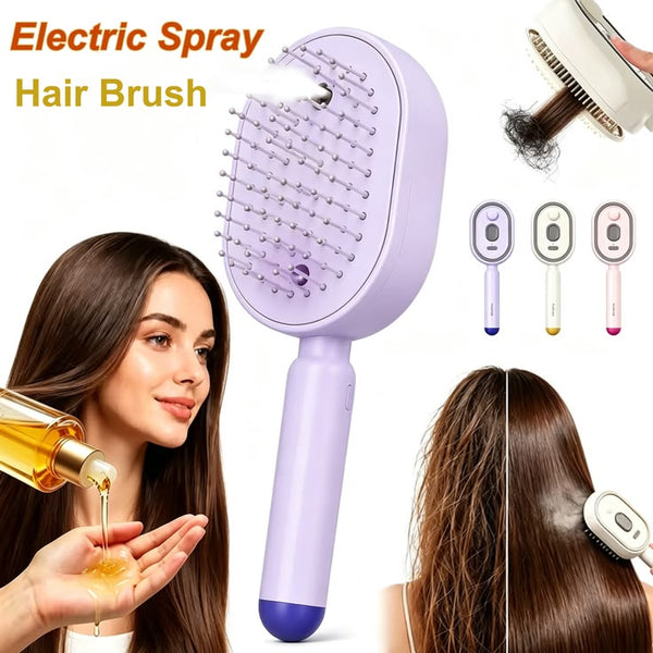 Electric Spray Retractable Air Cushion Comb