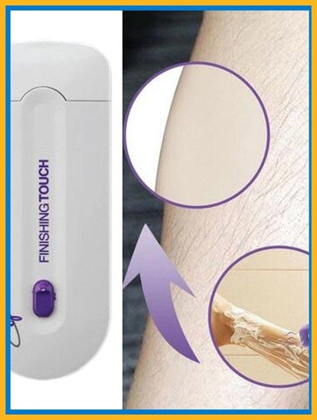 FINISHING TOUCH HAIR EPILATOR - Smooth Skin Anytime, Anywhere