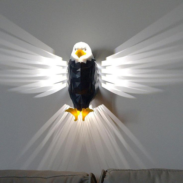 🦅 Majestic Eagle Wall Light
