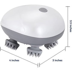 MULTIPURPOSE ELECTRIC SCALP HEAD MASSAGER -- Relax • Refresh • Recharge