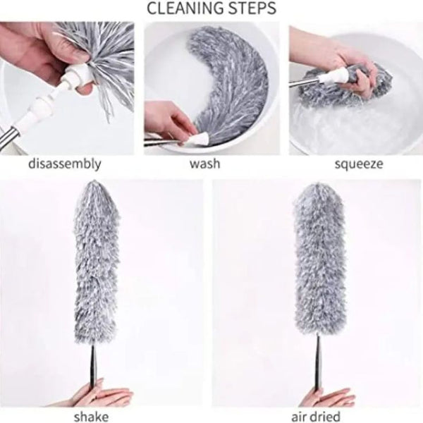 BENDABLE ROTATING CLEANING BRUSH