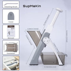 MULTIFUNCTION VEGETABLE CUTTER  5-in-1