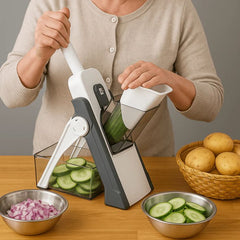 MULTIFUNCTION VEGETABLE CUTTER  5-in-1