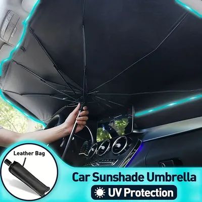 Foldable Car Windshield Sun Shade -  Ultimate Heat & UV Protection