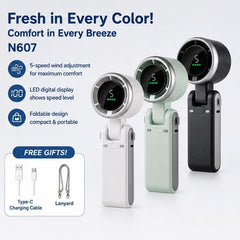 ❄️ PORTABLE TURBO COOLING FAN   - AC LEVEL FAN