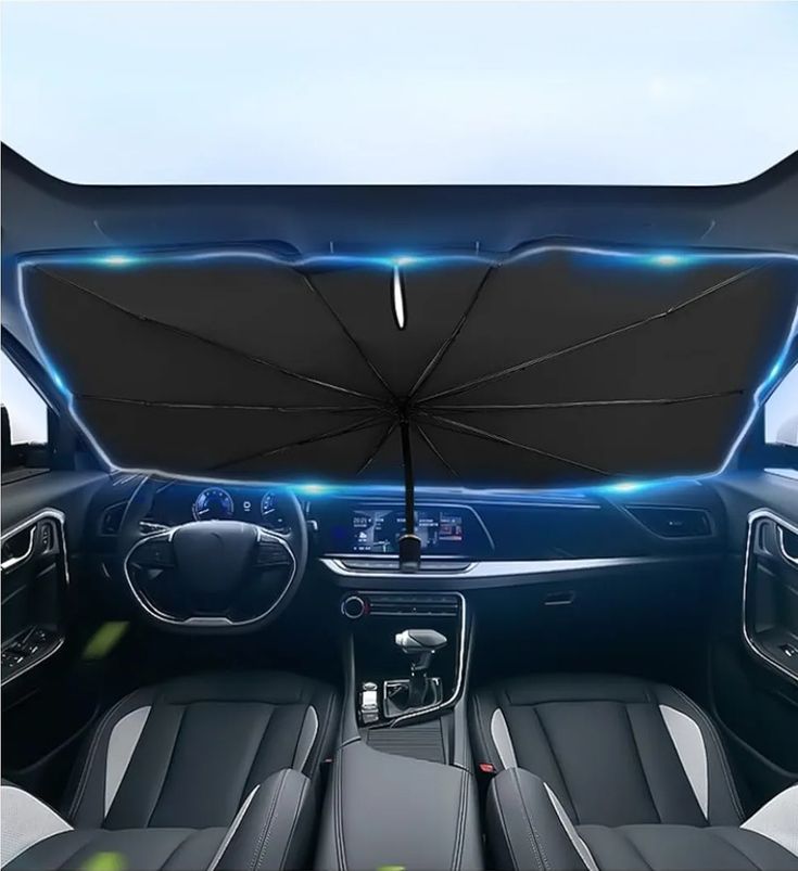 Foldable Car Windshield Sun Shade -  Ultimate Heat & UV Protection
