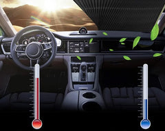 Foldable Car Windshield Sun Shade -  Ultimate Heat & UV Protection