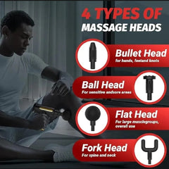 Muscle Massage Gun with 4 Heads FH-820
