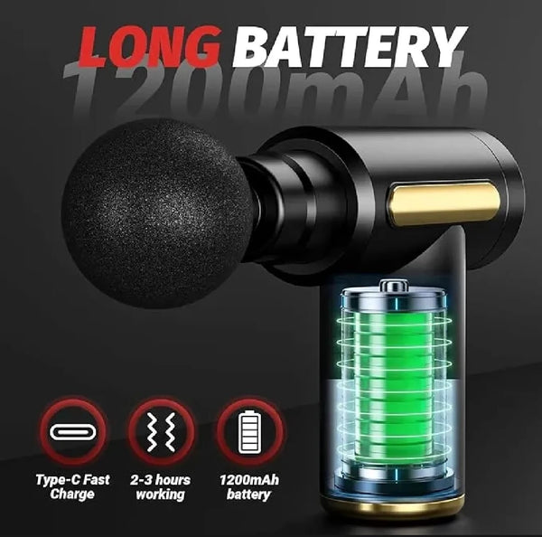 Muscle Massage Gun with 4 Heads FH-820