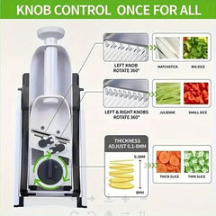 MULTIFUNCTION VEGETABLE CUTTER  5-in-1