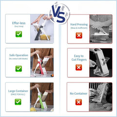 MULTIFUNCTION VEGETABLE CUTTER  5-in-1